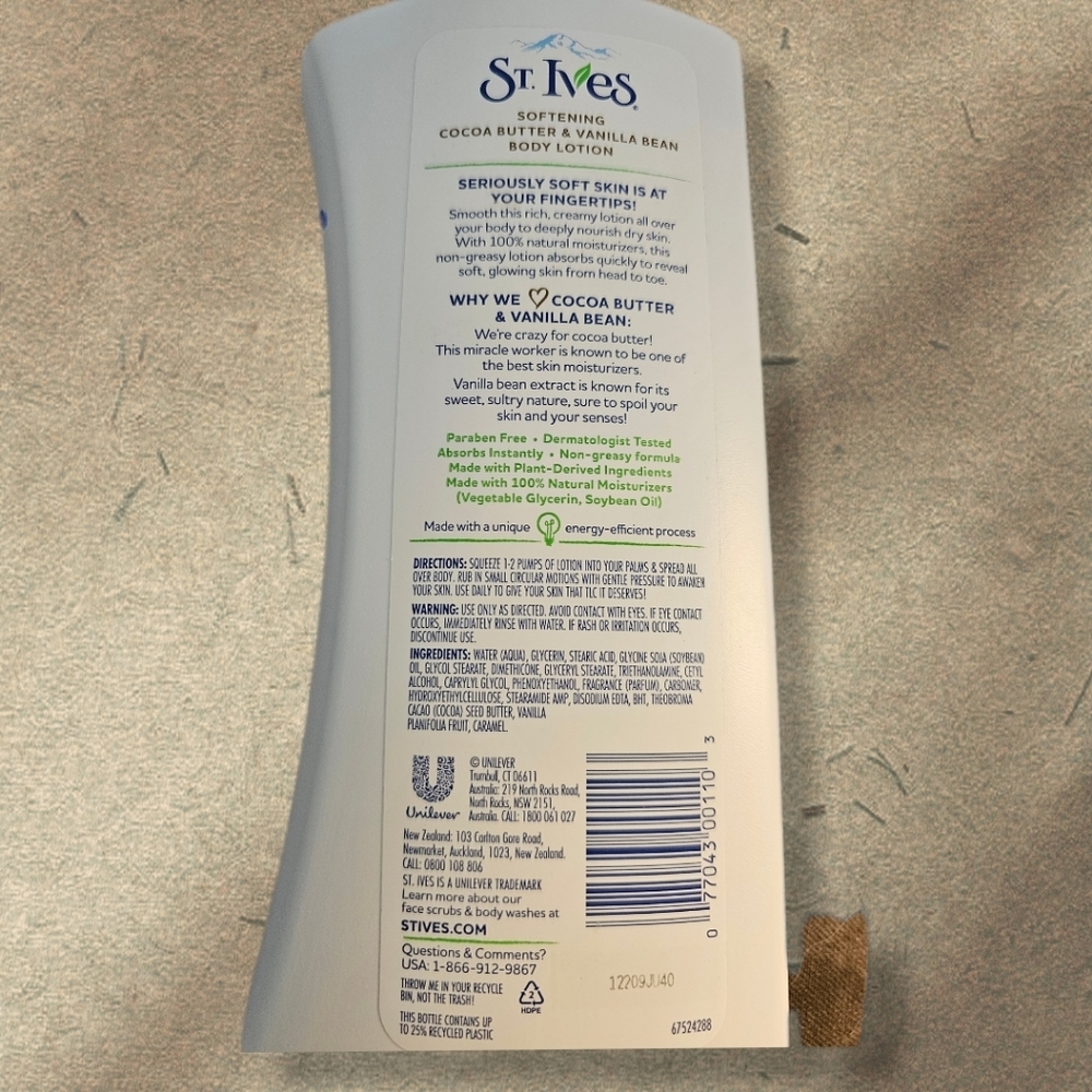 St Ives body lotion - Picture 2 of 3